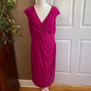 RonniNicole brand fuchsia dress. Size 12